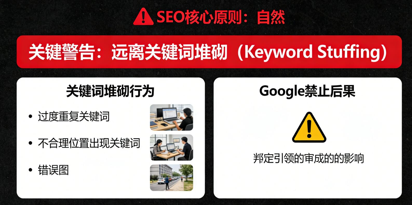 避免关键词堆积