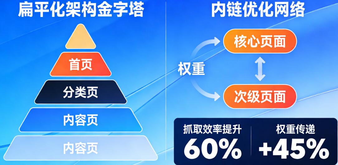 扁平化架构与内链优化